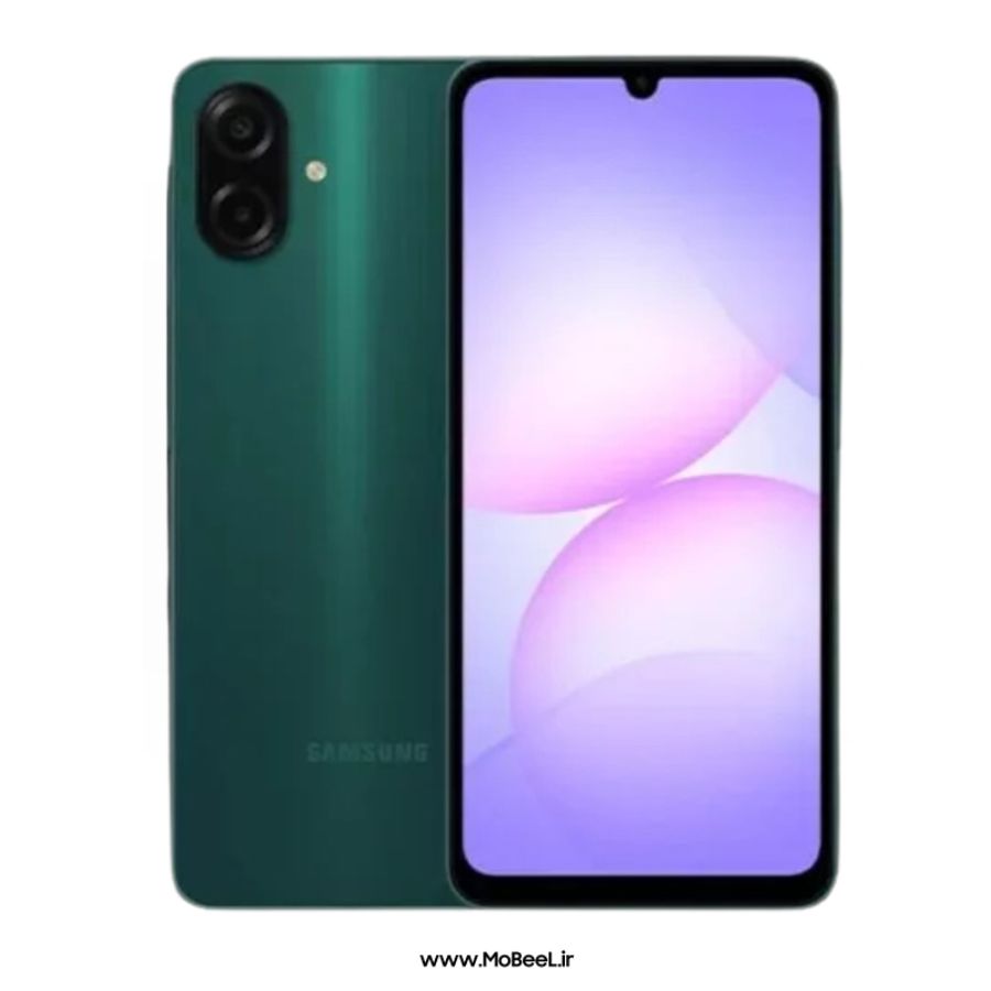 گوشی موبایل سامسونگ مدل Galaxy A07 دو سیم کارت ظرفیت 128 گیگابایت و رم 4 گیگابایت (بدون شارژر)