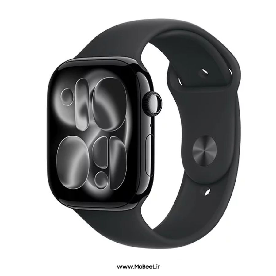 اپل واچ سری 11 مدل 46mm بدنه آلومینیوم با بند سیلیکونی