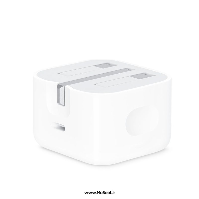 شارژر دیواری اپل مدل (20W USB-C Power Adapter (A2344