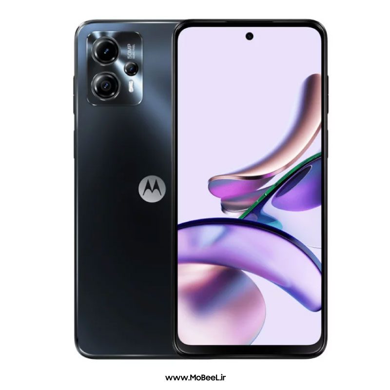 گوشی موبایل موتورولا مدل Moto G13 دو سیم کارت ظرفیت 128 گیگابایت و رم 4 گیگابایت + هندزفری
