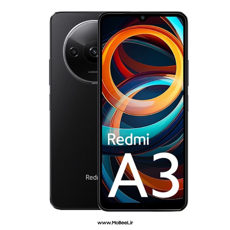 گوشی موبایل شیائومی مدل Redmi A3 4G دو سیم کارت ظرفیت 128 گیگابایت و رم 4 گیگابایت (گلوبال)