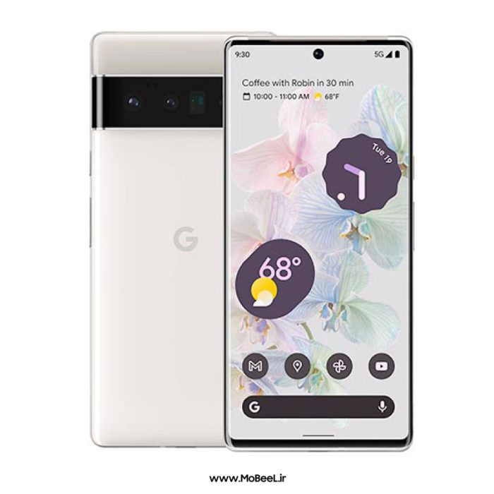 گوشی موبایل گوگل مدل Pixel 6 Pro 5G دو سیم کارت ظرفیت 128 گیگابایت و رم 12 گیگابایت