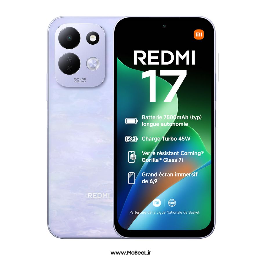 گوشی موبایل شیائومی مدل Redmi 17 5G دو سيم کارت ظرفیت 512 گیگابایت و رم 12 گیگابایت - Image 3